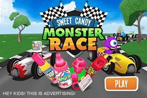 Sweet Candy Monster Race